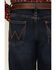 Image #4 - Wrangler Retro Boys' Darren Relaxed Bootcut Stretch Denim Jeans, Blue, hi-res