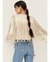 Image #4 - Double D Ranch Women's Sonora Leather Vest, White, hi-res