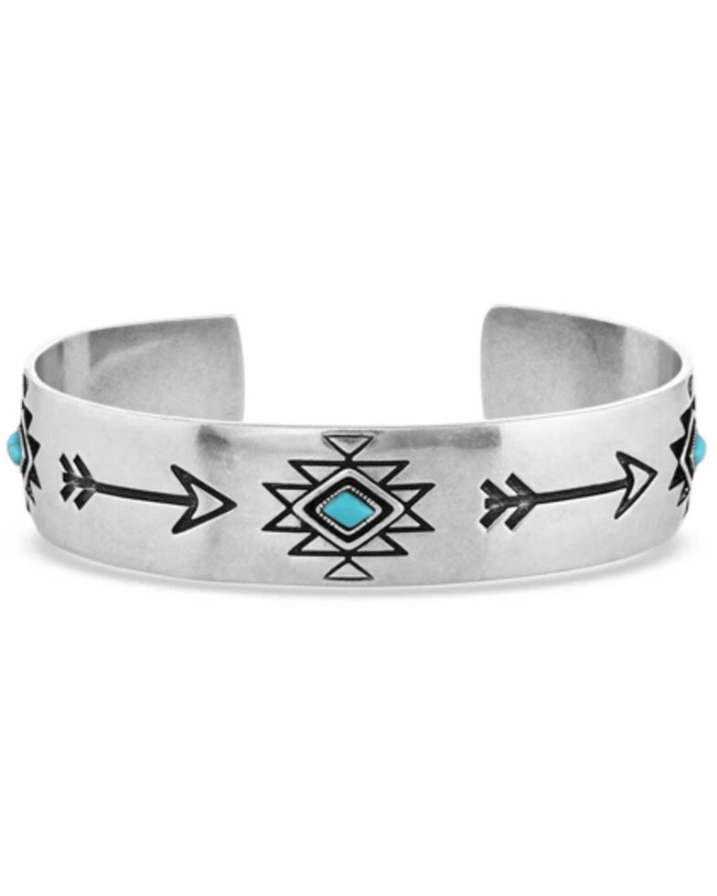 Montana Silversmiths Women's Only Forward Turquoise Silver Ring, Silver, hi-res