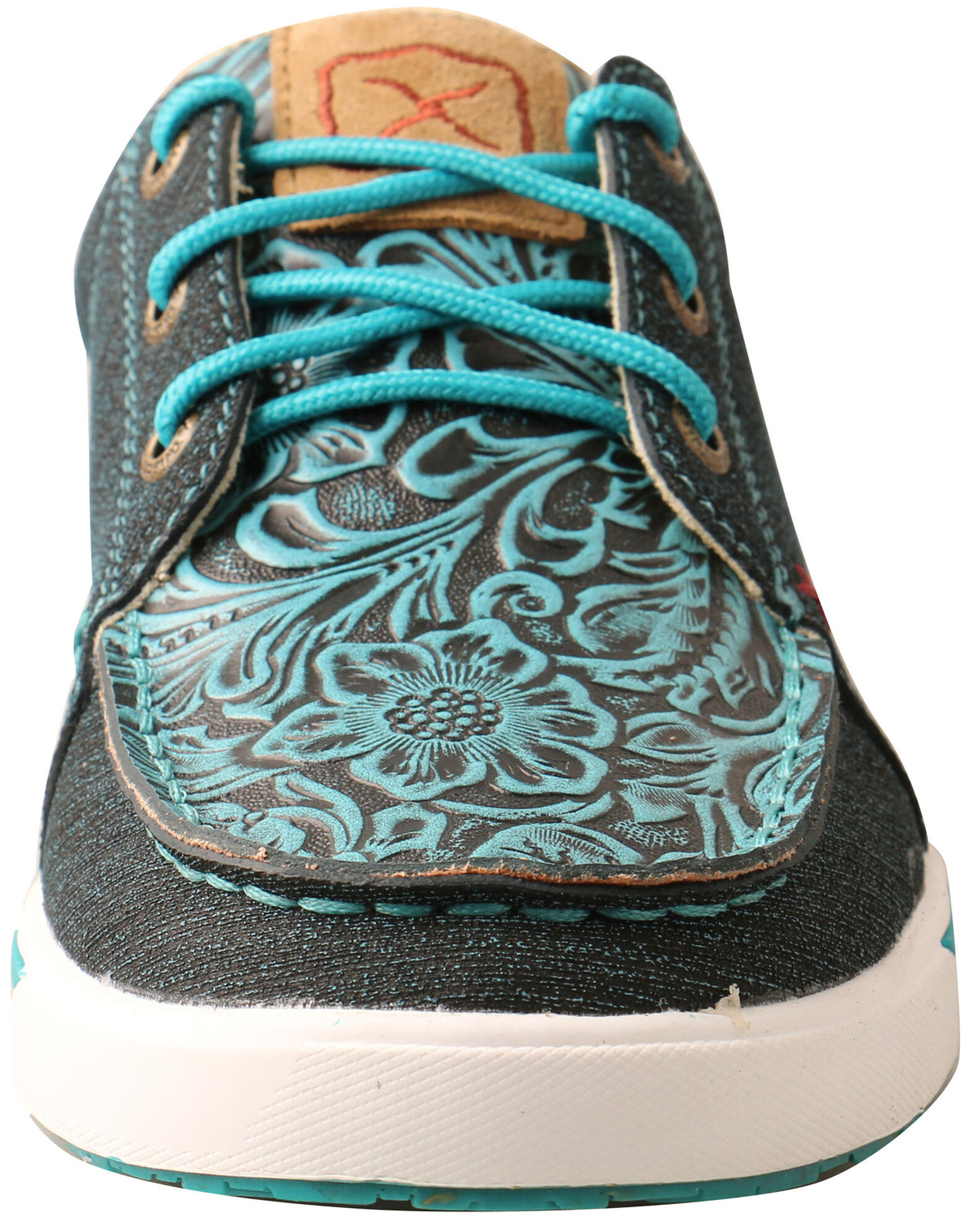 Twisted X Women s Dark Teal Casual Shoes Moc Toe Sheplers
