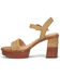 Image #3 - Frye Women's Pipa Woodstock Platform Sandal, Tan, hi-res