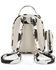 Image #3 - Wrangler Women's Cow Print Trim Mini Backpack with Coin Pouch, Tan, hi-res
