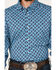Image #3 - RANK 45&reg; Men's Tie-Down Geo Print Button-Down Western Shirt, Blue, hi-res