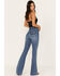 Image #4 - Idyllwind Women's Edge Hill Medium Wash High Rise Outlaw Flare Jeans, Medium Wash, hi-res