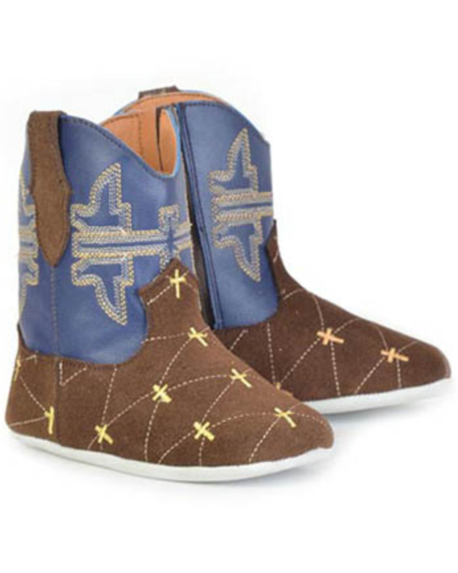 Tin Haul Infant Child of God Western Boots Broad Square Toe Sheplers