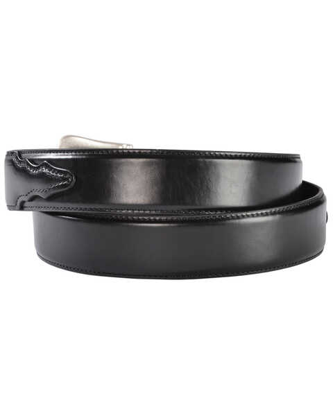Nocona Belt Co. Men's Basic Leather Belt, Black, hi-res