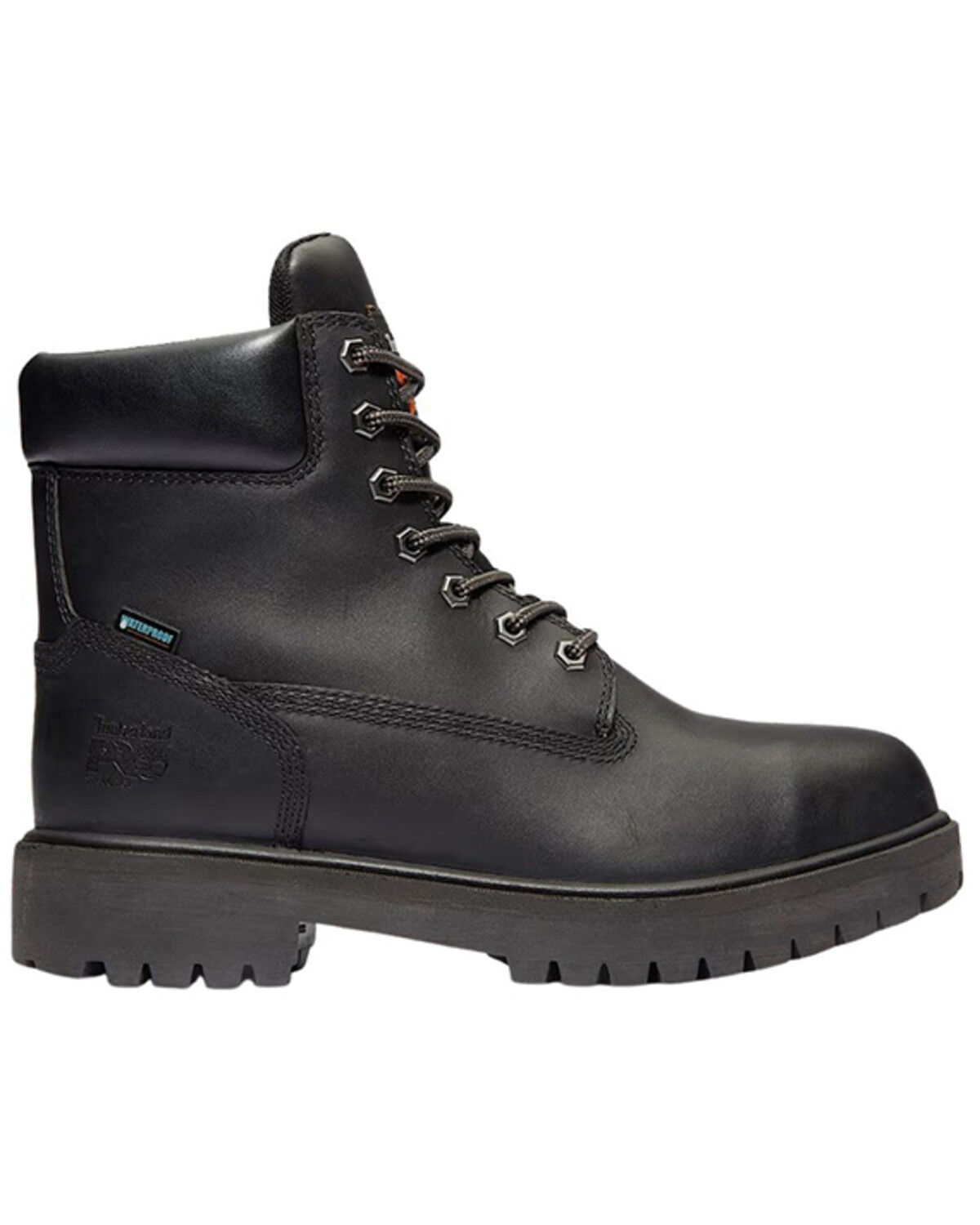 Image #2 - Timberland PRO® Men's 6" Direct Attach Waterproof Insulated Work Boots - Steel Toe, Black, hi-res