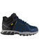 Reebok Men's Trailgrip Hiker Work Shoes - Alloy Toe, Black/blue, hi-res
