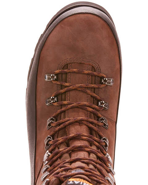 Image #4 - Ariat Men's Linesman Ridge 10" EH Insulated Work Boots - Round Composite Toe, Medium Brown, hi-res