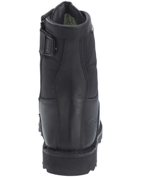 Image #4 - Bates Men's Durashocks Lace-Up Work Boots - Soft Toe, Black, hi-res