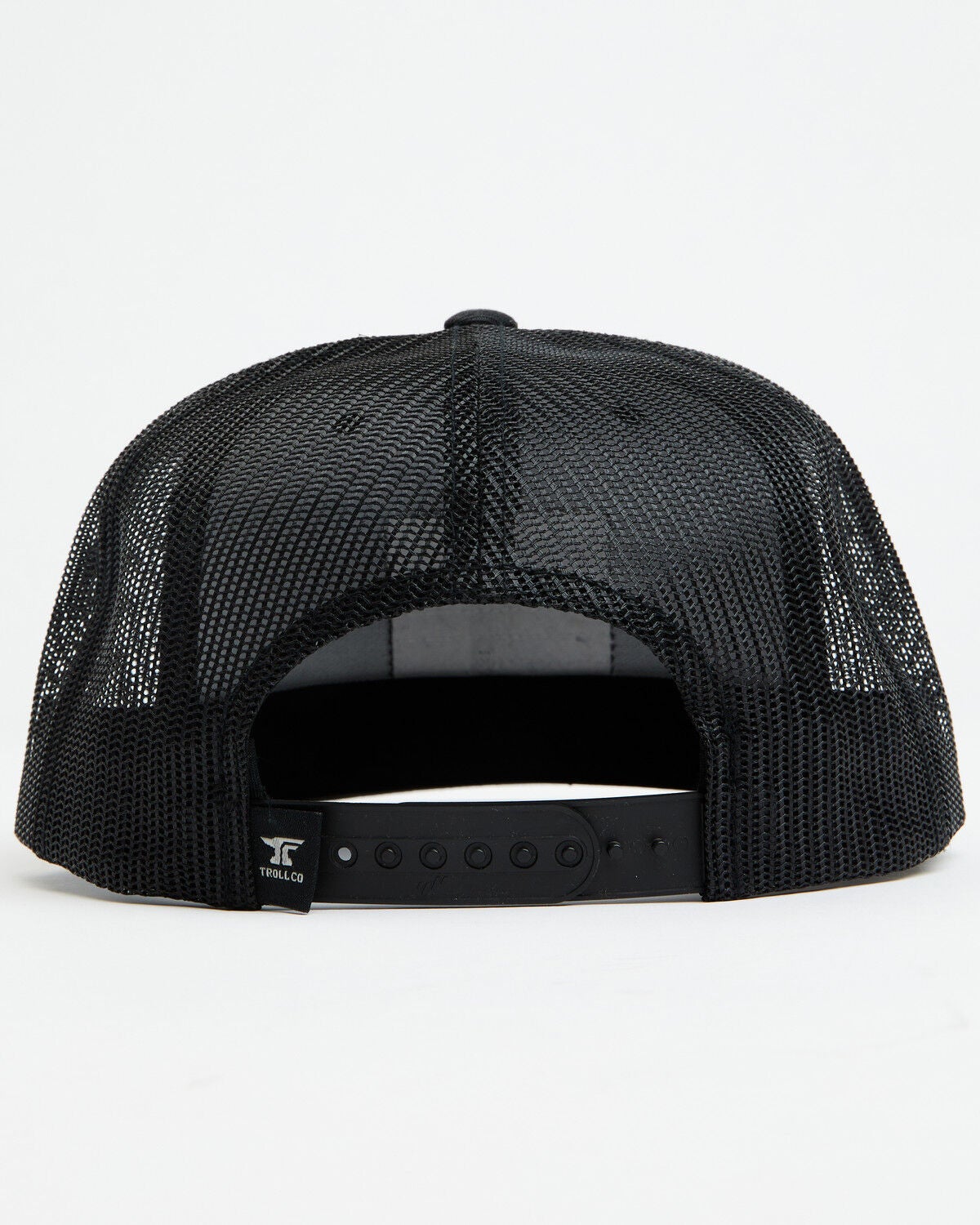 Image #3 - Troll Co Men's Riser Ball Cap, Black, hi-res