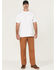Image #1 - Lucky Brand Workwear Men's Double Knee Canvas Work Pants, Brown, hi-res