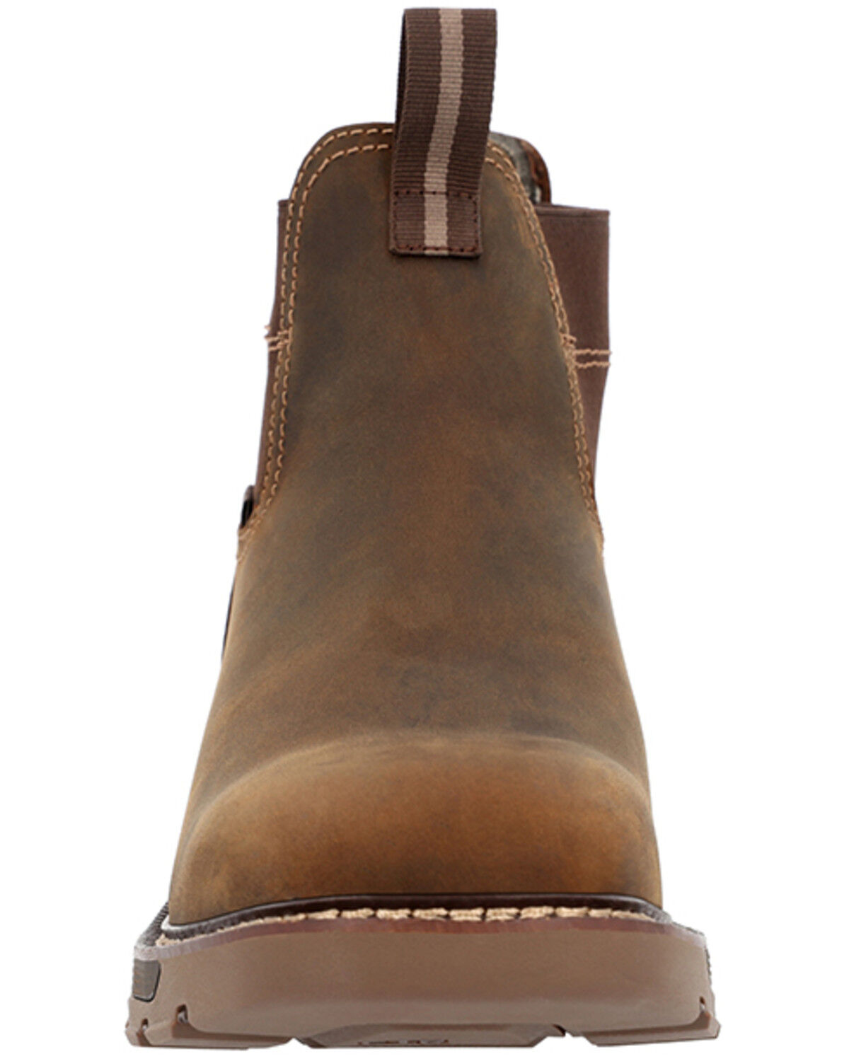 Image #4 - Georgia Boot Men's Carbo-Tec FLX Waterproof Work Boots - Alloy Toe, Brown, hi-res