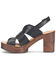 Image #3 - Born Women's Nassu Platform Sandals, Black, hi-res