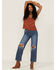 Image #2 - Shyanne Women's Rust Embroidered Southwestern Cami, Rust Copper, hi-res