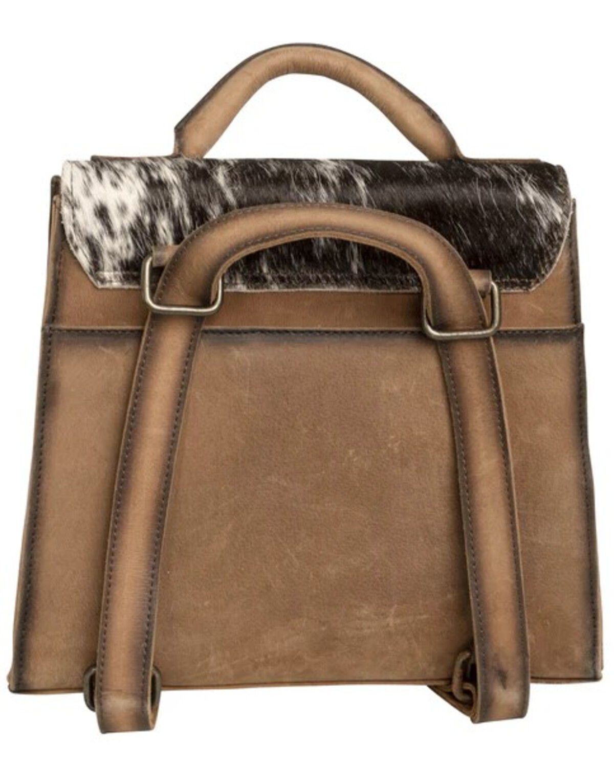 Image #2 - STS Ranchwear By Carroll Women's Cowhide Remi Convertible Backpack, Multi, hi-res