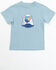 Image #2 - Cody James Toddler Boys' USA Shirt and Shorts - 2 Piece Set, Blue, hi-res
