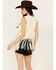 Image #4 - Blue B Women's Star Crochet Fringe Vest, Taupe, hi-res