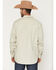 Image #4 - Moonshine Spirit Men's Heart Embroidered Long Sleeve Snap Western Shirt, Tan, hi-res
