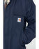 Image #6 - Carhartt Men's FR Duck Traditional Coat - Big & Tall, Navy, hi-res