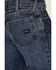 Image #4 - Ariat Men's FR M4 Medium Wash Relaxed Basic Bootcut Jeans - Big, Indigo, hi-res