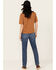 Image #3 - Carhartt Women's Rugged Flex® Relaxed Straight Stretch Denim Jeans , Dark Blue, hi-res