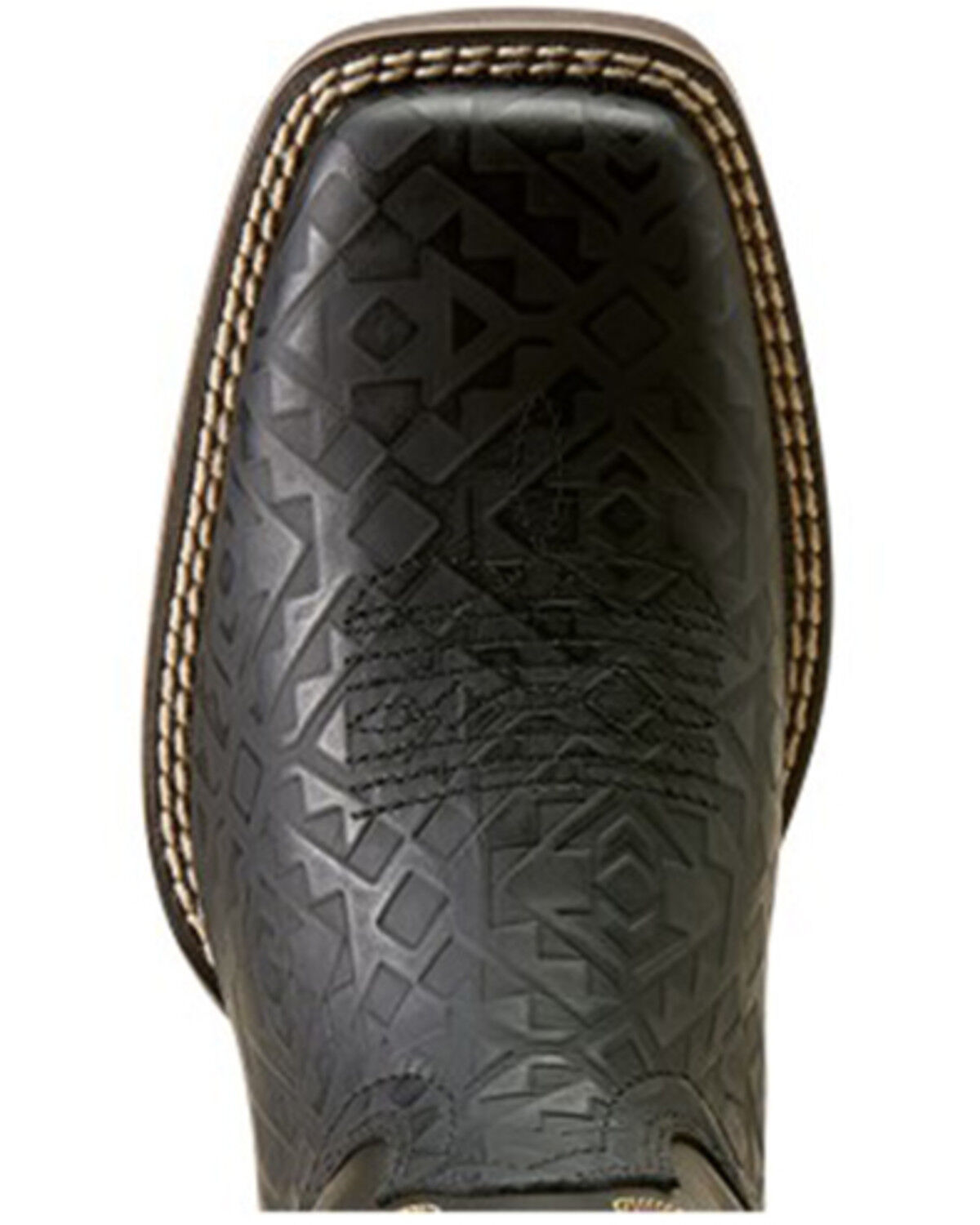 Image #4 - Ariat Women's Buckley Performance Western Boots - Broad Square Toe, Black, hi-res