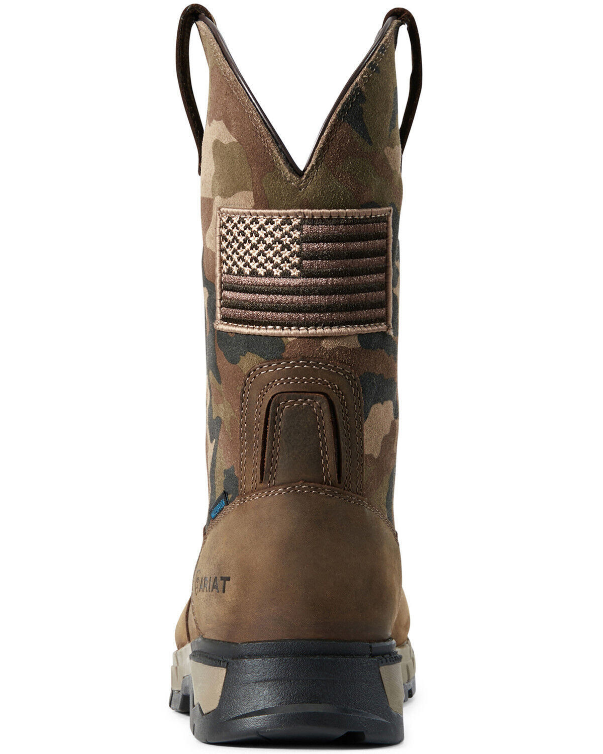 waterproof square toe boots