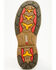 Image #7 - Double H Men's Prophecy Roper Western Boot - Round Toe, Tan, hi-res