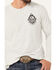 Image #3 - Cody James Men's Spades Long Sleeve Graphic T-Shirt, Heather Grey, hi-res