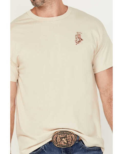 Image #2 - Riot Society Men's Rope Short Sleeve Graphic T-Shirt, Tan, hi-res