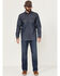 Image #1 - Ariat Men's FR M4 Medium Wash Relaxed Basic Bootcut Jeans - Big, Indigo, hi-res