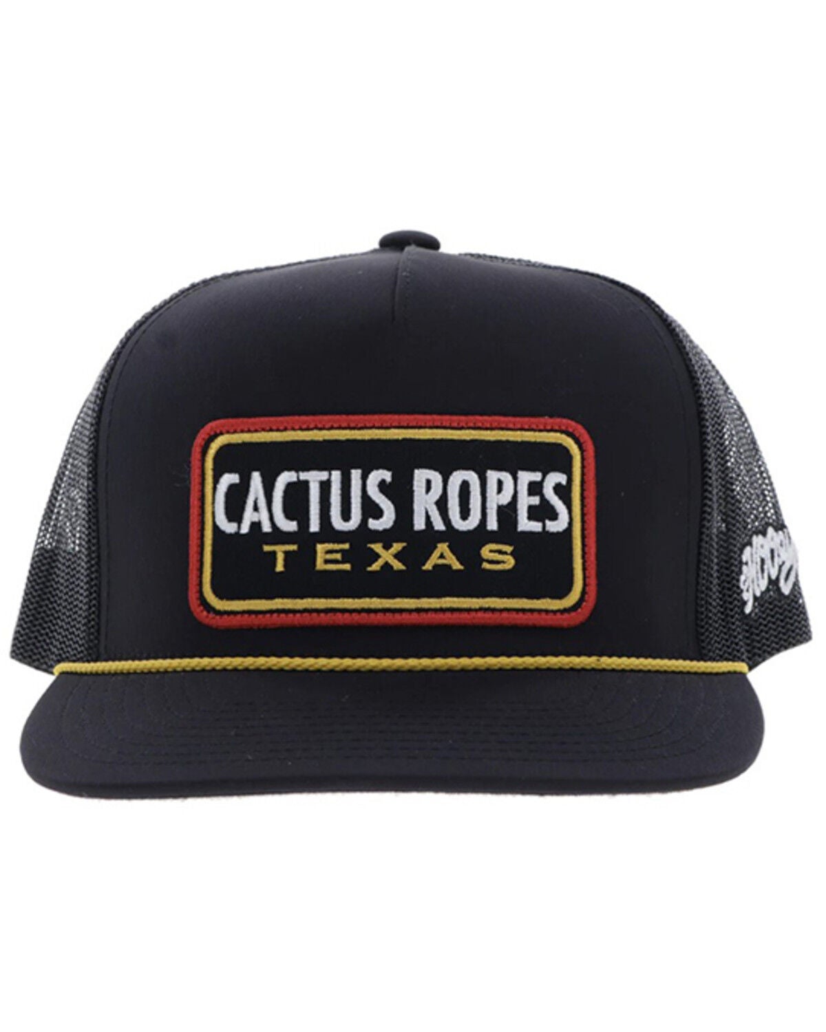 Image #4 - Hooey Cactus Ropes Trucker Cap, Grey, hi-res