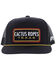 Image #4 - Hooey Cactus Ropes Trucker Cap, Grey, hi-res