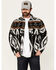 Image #1 - Moonshine Spirit Men's Revenge Southwestern Print Button-Down Shirt Jacket, Black, hi-res