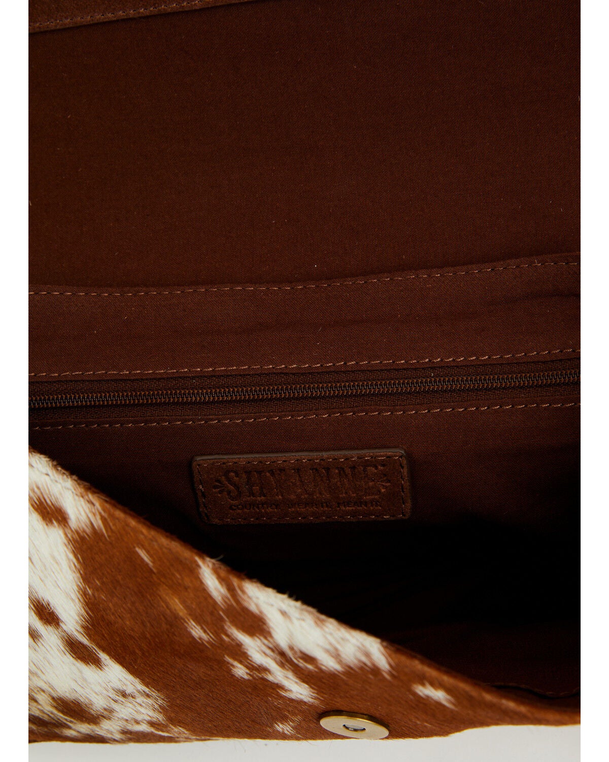 Image #4 - Shyanne Women's Sable Hair-On Tooled Shoulder Bag, Brown, hi-res