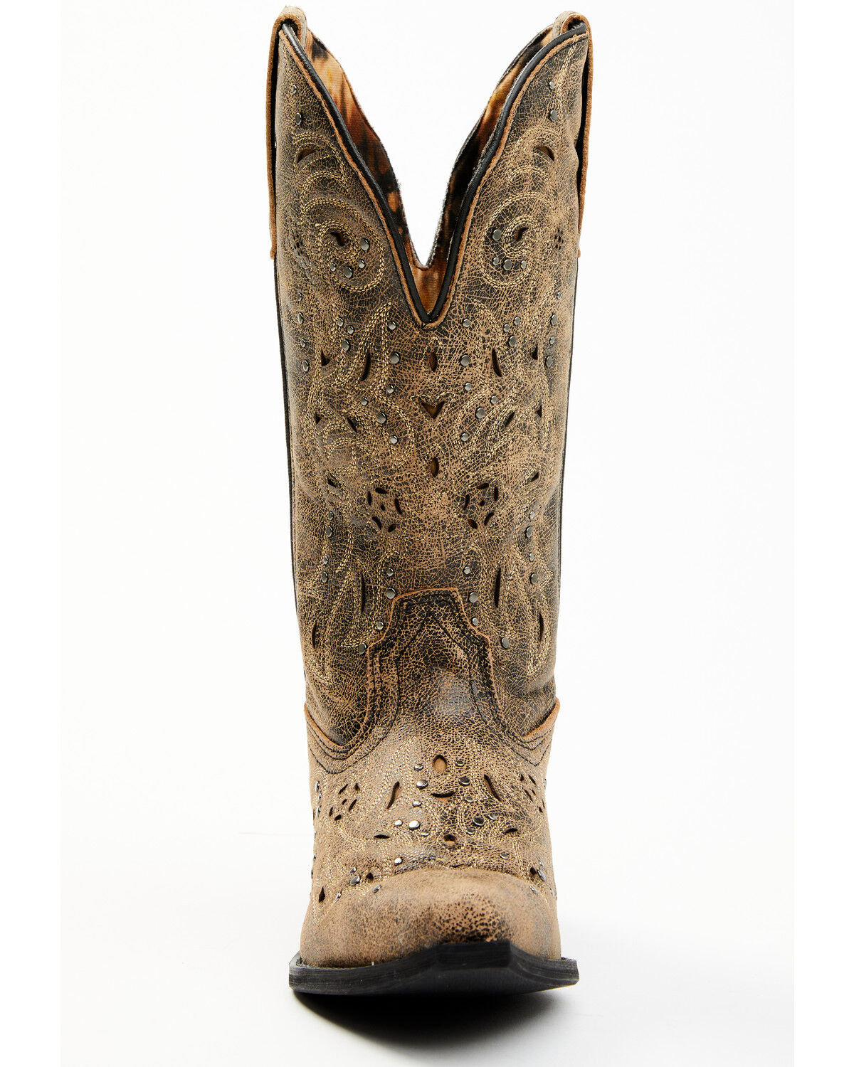 Image #5 - Laredo Women's Scandalous Western Boots - Snip Toe, Brown, hi-res