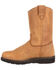 Georgia Boot Men's Farm and Ranch Wellington Boots - Round Toe, Tan, hi-res