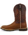 Image #3 - Twisted X Men's 11" Tech X™ Performance Western Boots - Broad Square Toe, Brown, hi-res