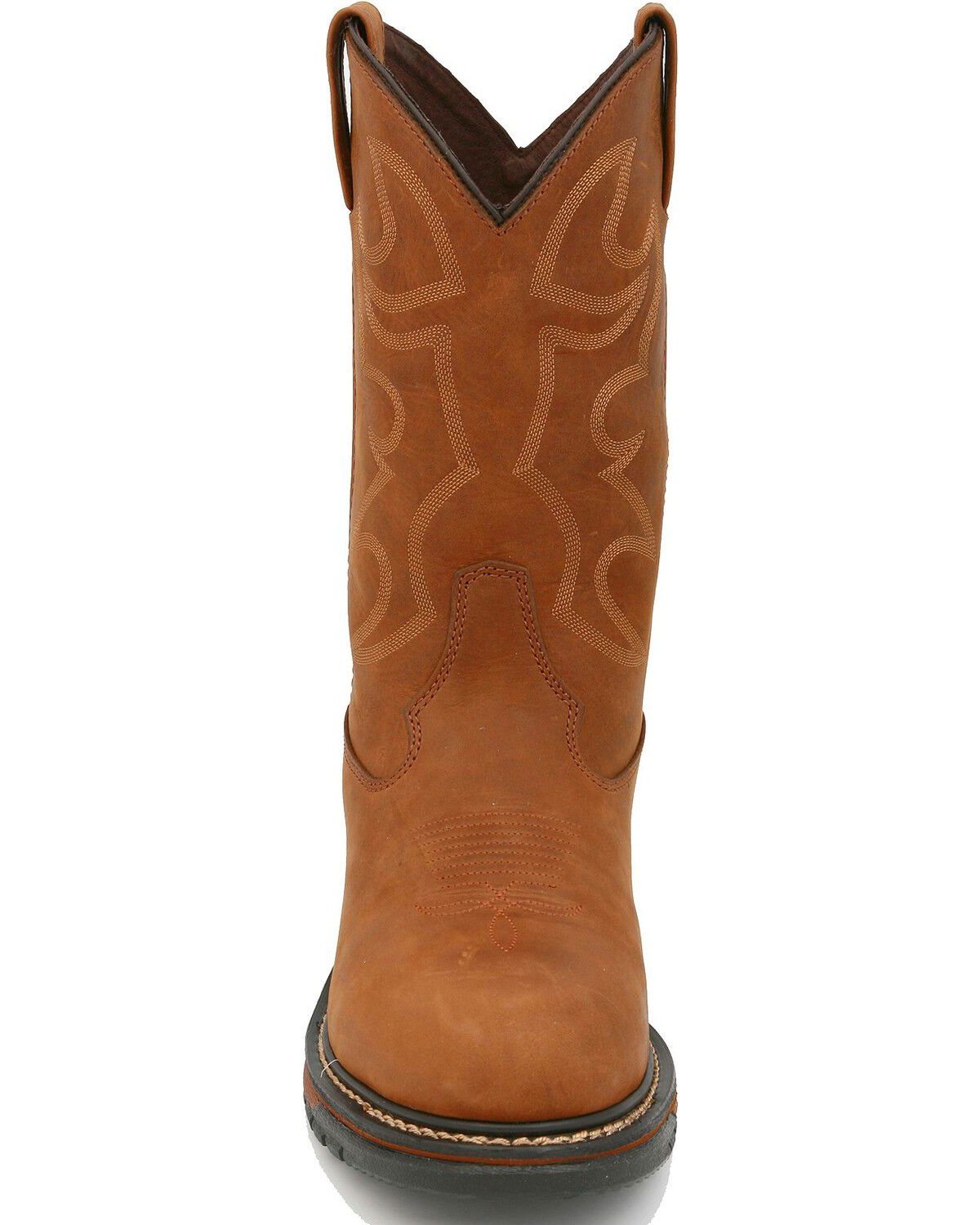 Image #4 - Rocky Men's Branson Waterproof Work Boots - Soft Toe, Distressed, hi-res