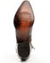 Image #7 - Corral Men's Inlay And Embroidered Short Western Boots - Snip Toe, Red, hi-res
