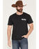 Image #2 - Modelo Men's Boot Barn Exclusive Vintage Article Short Sleeve Graphic T-Shirt, Black, hi-res