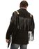 Scully Men's Bone Beaded Fringe Leather Jacket, Black, hi-res