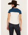 Image #4 - RANK 45® Women's Horse Rider Graphic Raglan Tee, Navy, hi-res