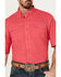 Image #3 - Ariat Men's VentTEK Outbound Solid Short Sleeve Performance Shirt, Dark Pink, hi-res