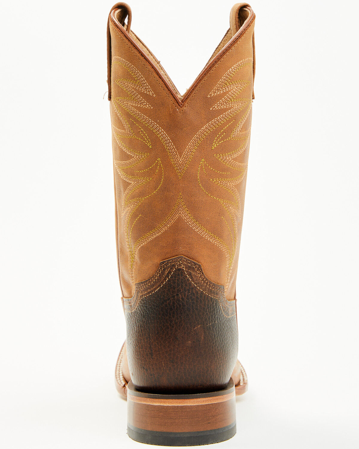 Image #5 - Cody James Men's McBride Roughout Western Boots - Broad Square Toe, Tan, hi-res