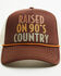 Image #1 - Idyllwind Women's Raised on 90's Country Ball Cap, Brown, hi-res