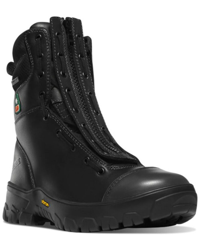 Danner Men's Modern Firefighter Work Boots - Composite Toe, Black, hi-res