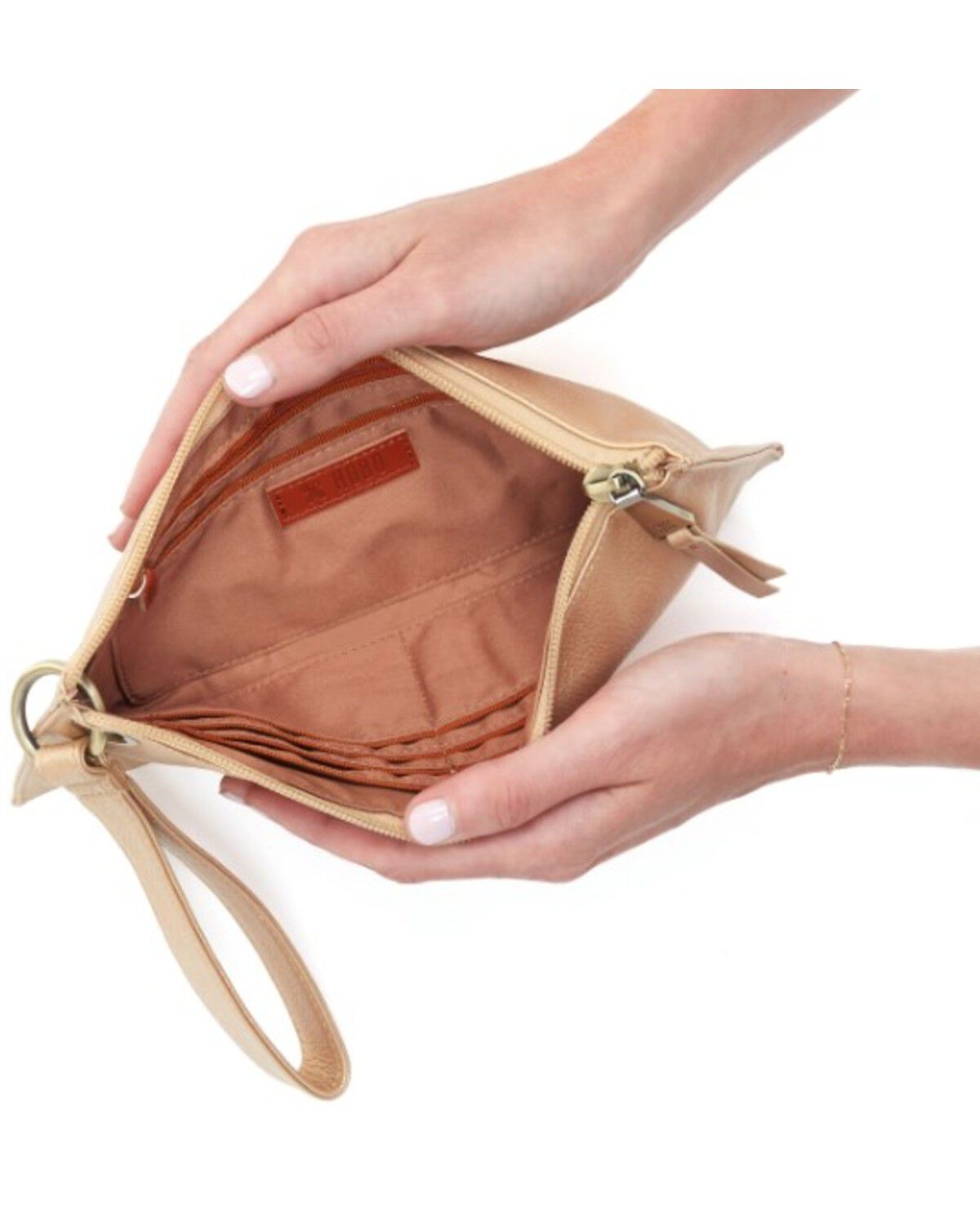 Image #2 - Hobo Women's Vida Wristlet, Beige, hi-res