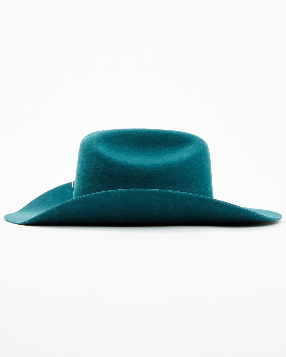 Image #3 - Shyanne Women's Mabel Embroidered Felt Cowboy Hat, Teal, hi-res